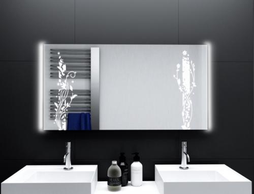 Badspiegel Livorno mit LED Beleuchtung