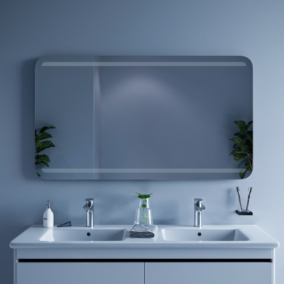 Badspiegel Tomar mit LED Beleuchtung