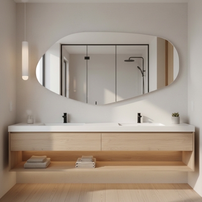 Preview: Badspiegel Salton ASM quer