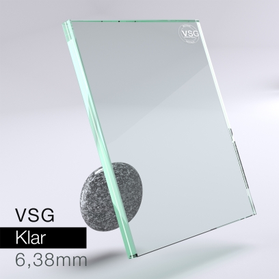 VSG aus Floatglas klar 8,76mm