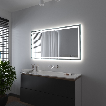 Badspiegel Toulon mit LED Beleuchtung