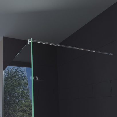 Spritzschutzwand für Walk-In-Dusche