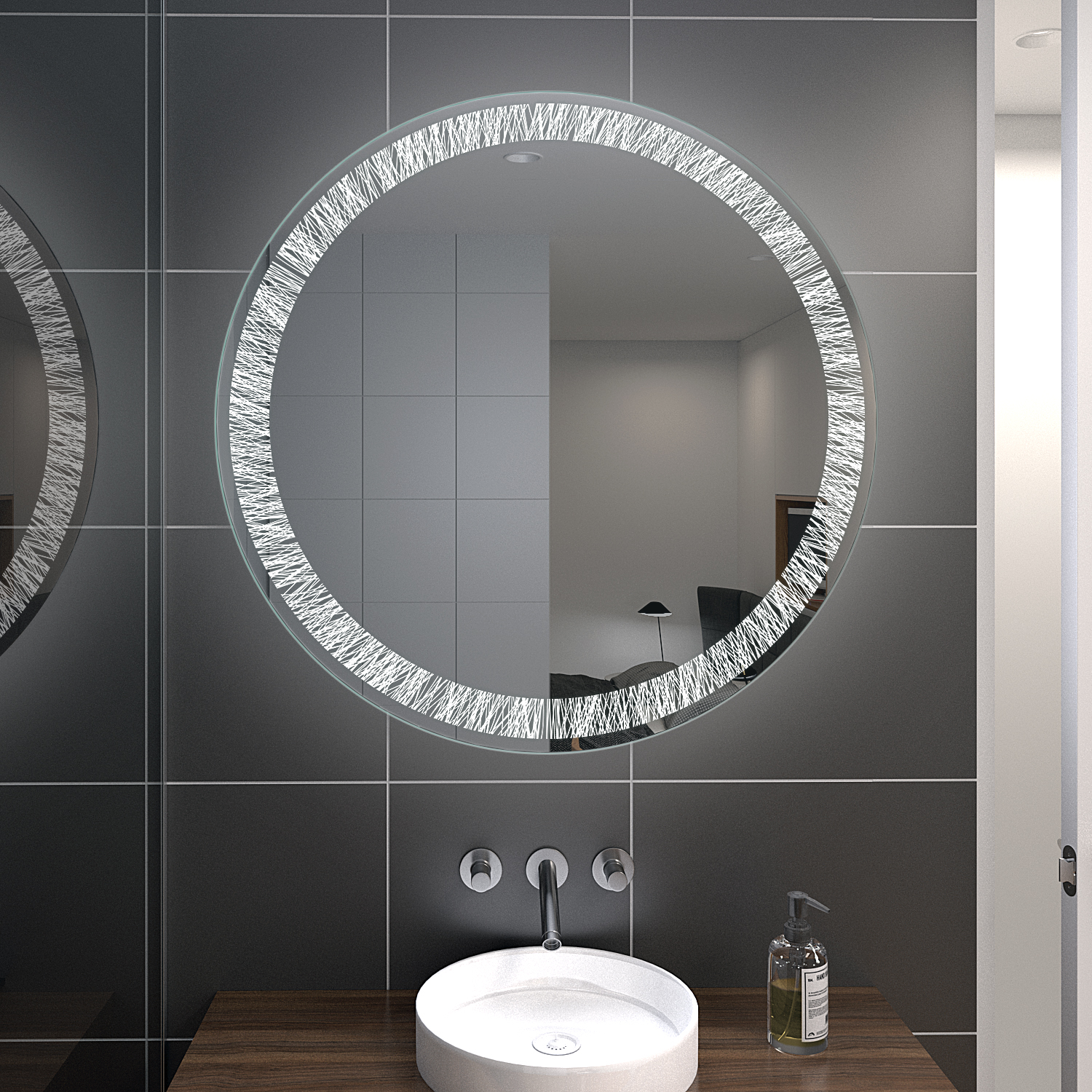 Badspiegel Rund, runde Spiegel nach Maß online kaufen