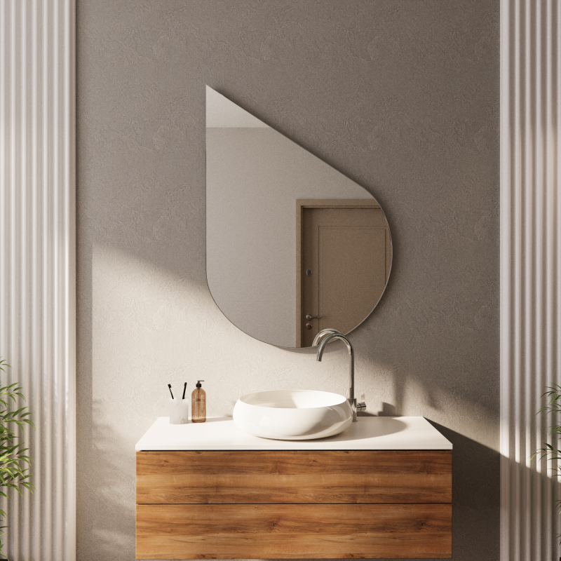 Asymmetrischer Spiegel Gouin Kristallspiegel ASM