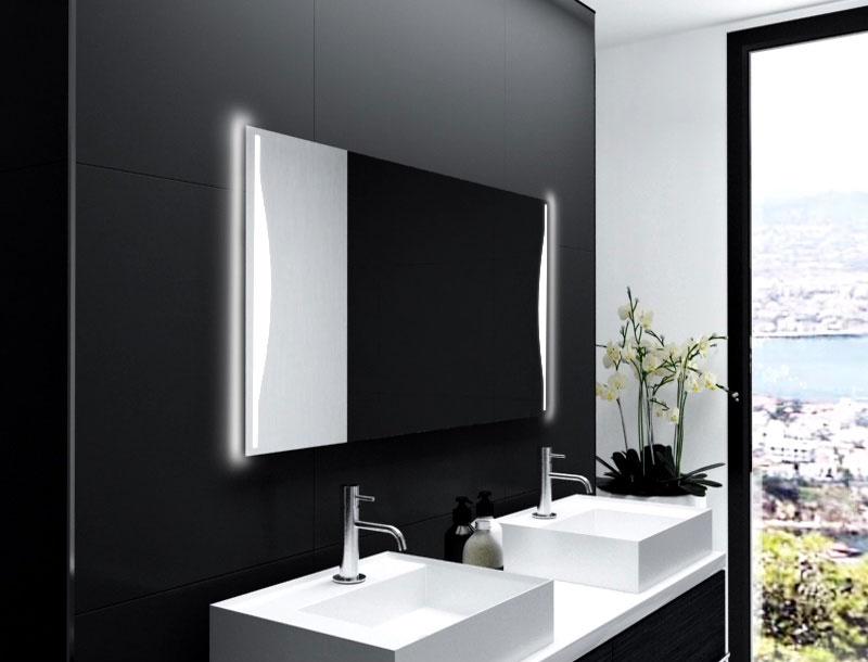 Badspiegel Quimper mit LED Beleuchtung