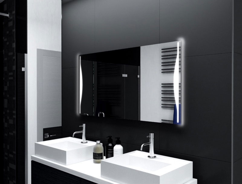 Badspiegel Quimper mit LED Beleuchtung