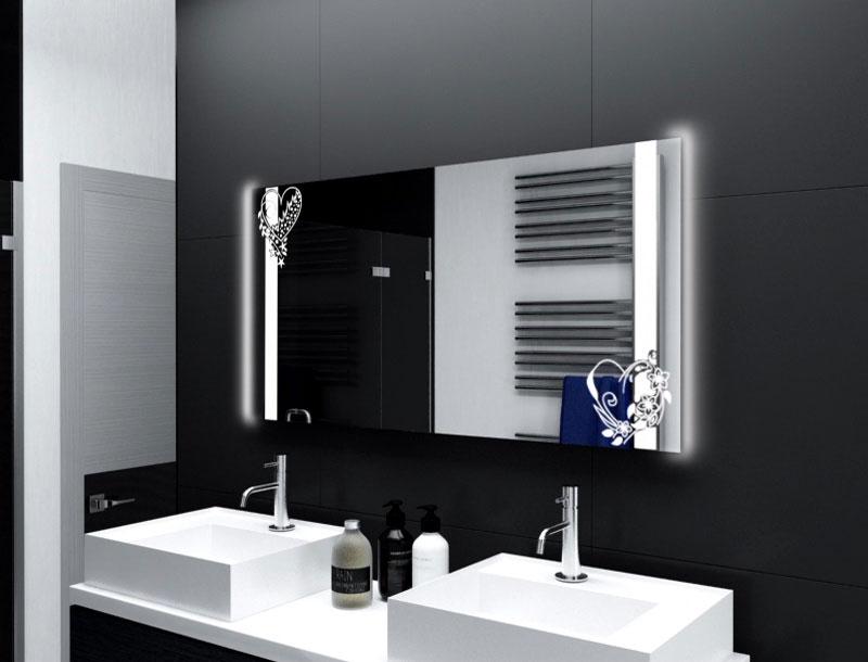 Badspiegel Prato mit LED Beleuchtung