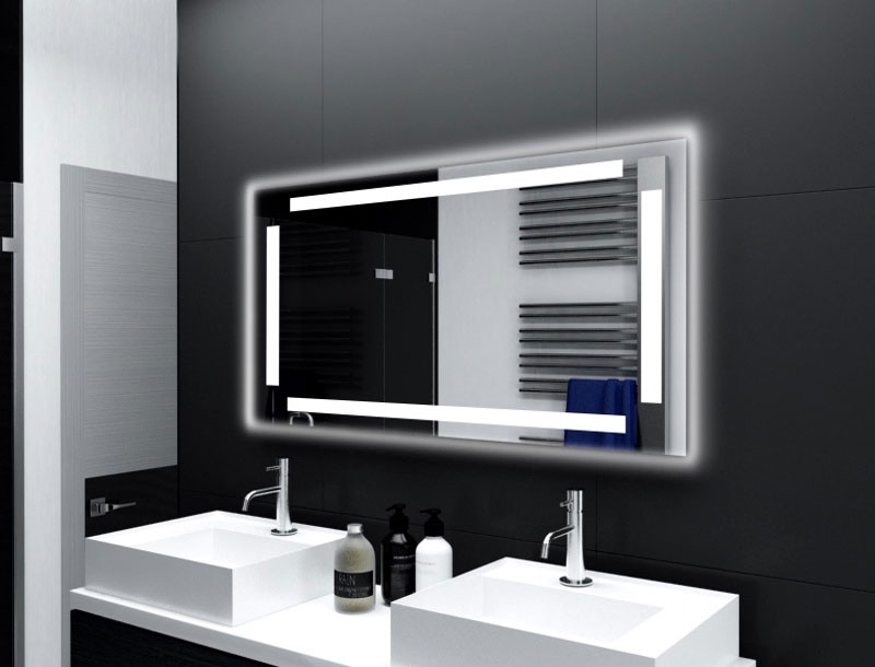 Badspiegel Pistoia mit LED Beleuchtung