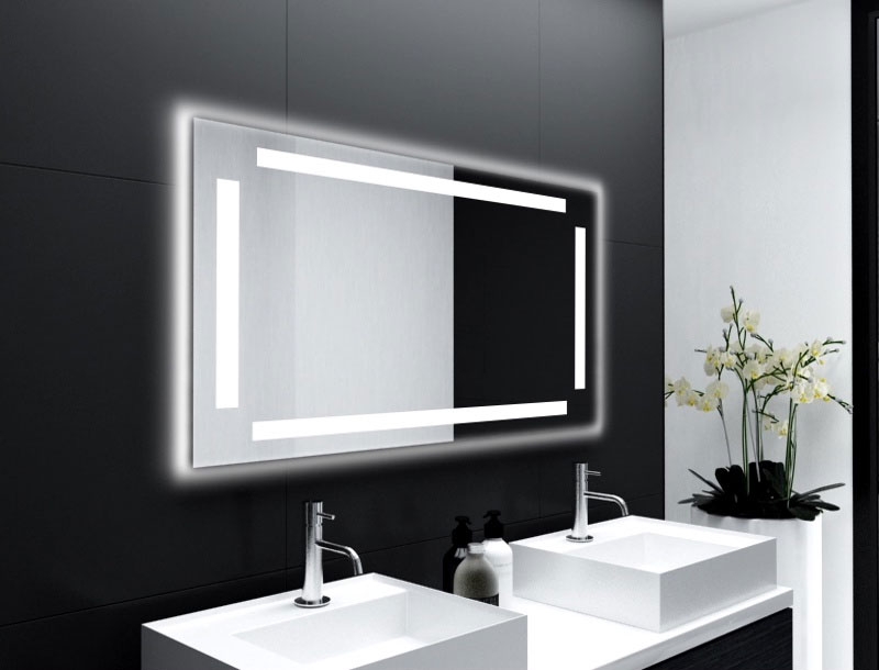 Badspiegel Pistoia mit LED Beleuchtung
