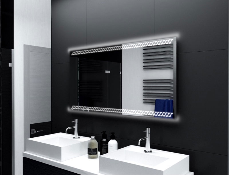 Badspiegel Nantes mit LED Beleuchtung