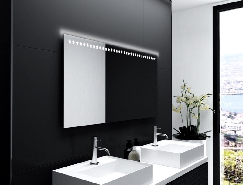 Badspiegel LeMans mit LED Beleuchtung