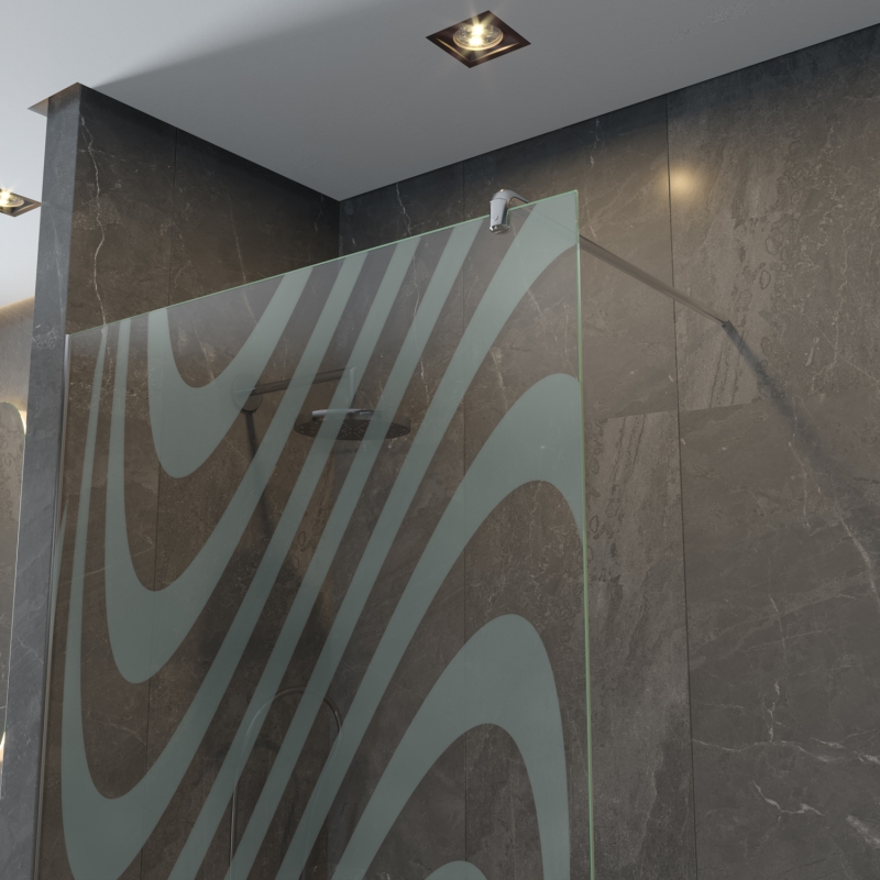 Walk in Dusche  Schema