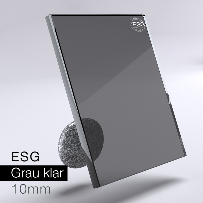 ESG Grau klar 10mm