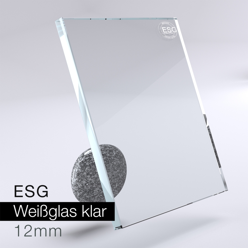ESG Weissglas klar 10mm