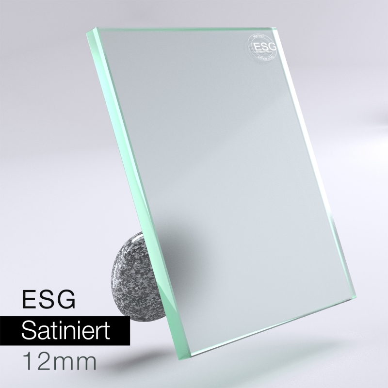 ESG satiniert 12mm