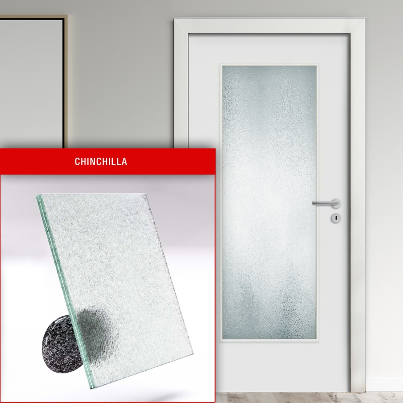 Lichtausschnitt Chinchilla Glas