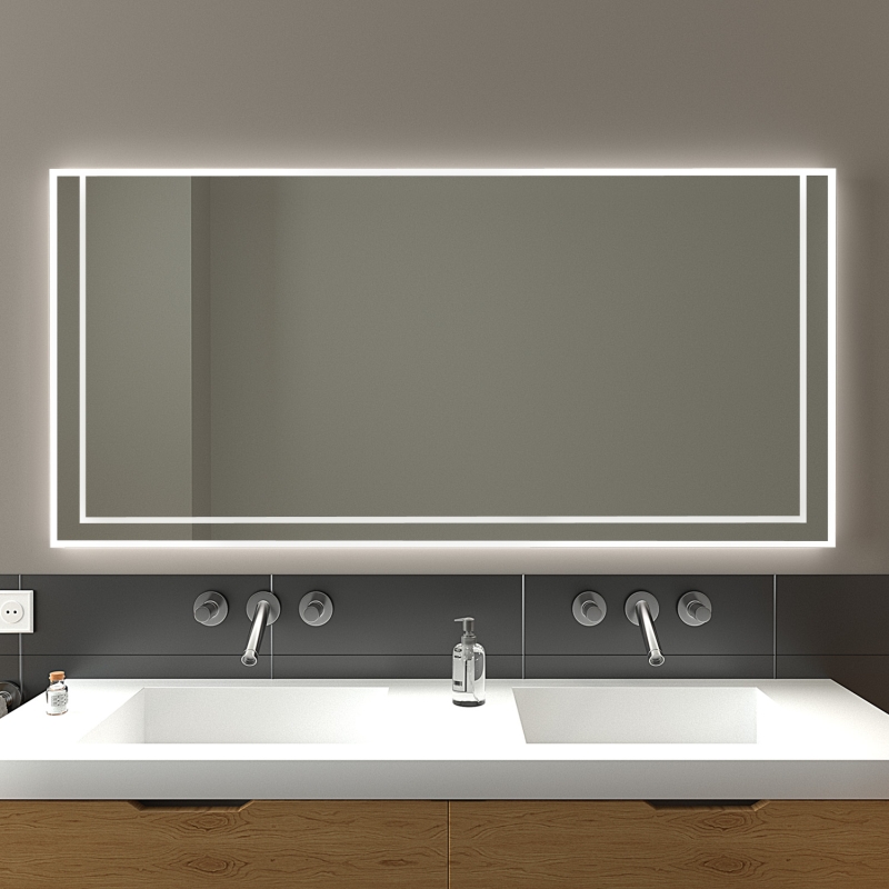 Badspiegel Savona mit LED Beleuchtung