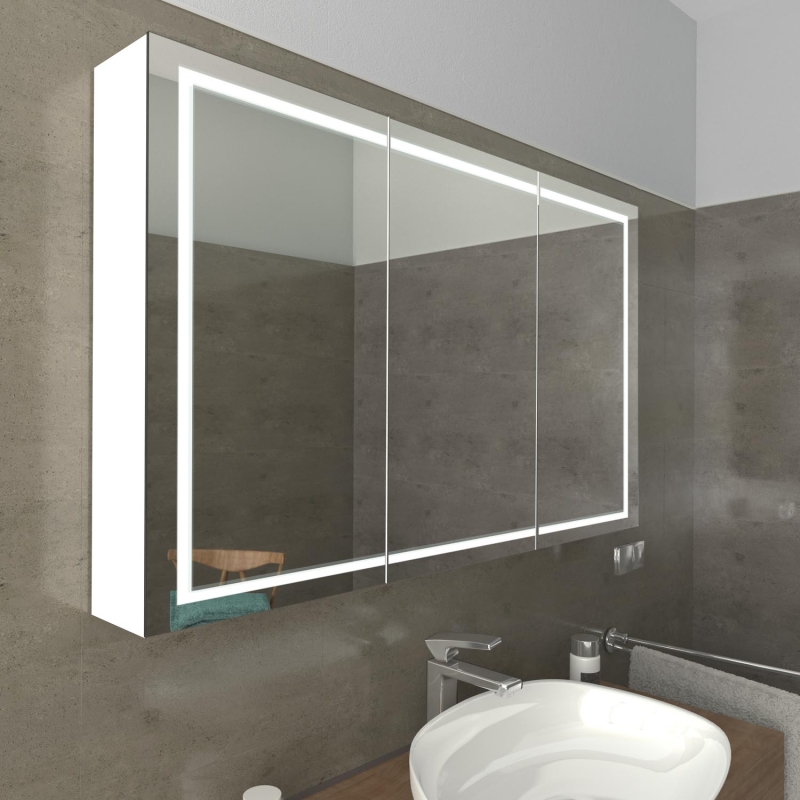 Badspiegelschrank mit LED Beleuchtung - MELLE