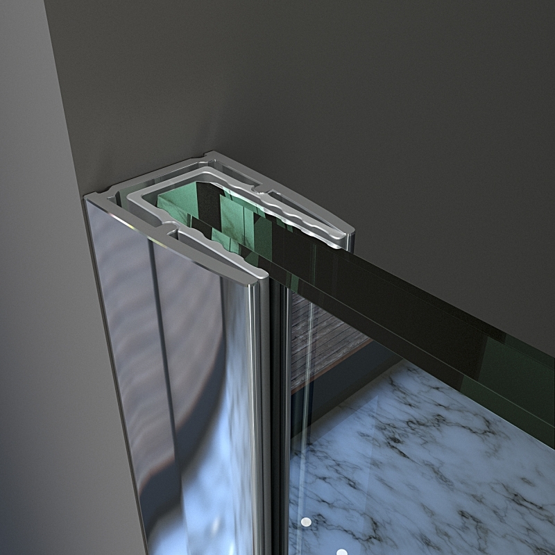Klemmprofil für Walk-in-Dusche